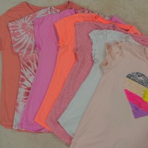 7-Pack Girls’ T-Shirts